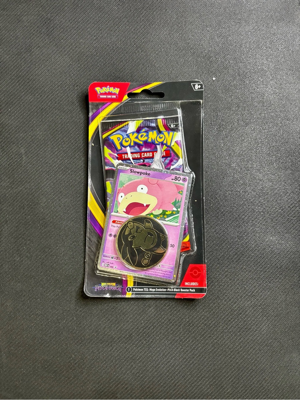 Brand New! Pokémon TCG Pitch Black Check Lane Blister With Slowpoke Promo